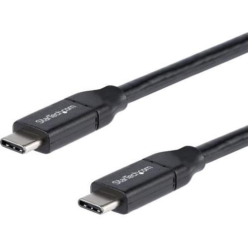 StarTech.com 0.5m USB C to USB C Cable w- 5A PD - M-M - USB 2.0 - USB-IF Certifi