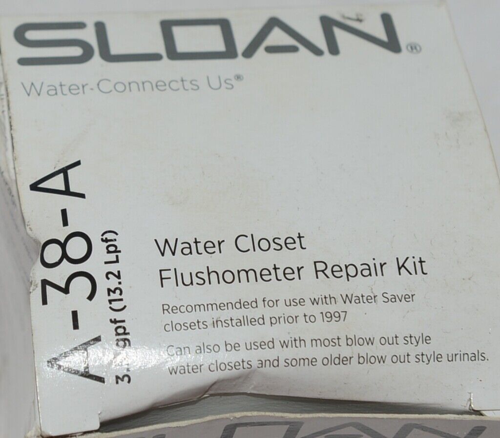 Sloan A38A Water Closet Flushometer Repair Kit Traditional Segment