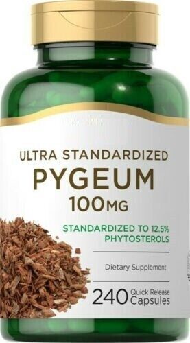 Pygeum 100mg Ultra Standardized Extract (12.5% phytosterols) 240 caps