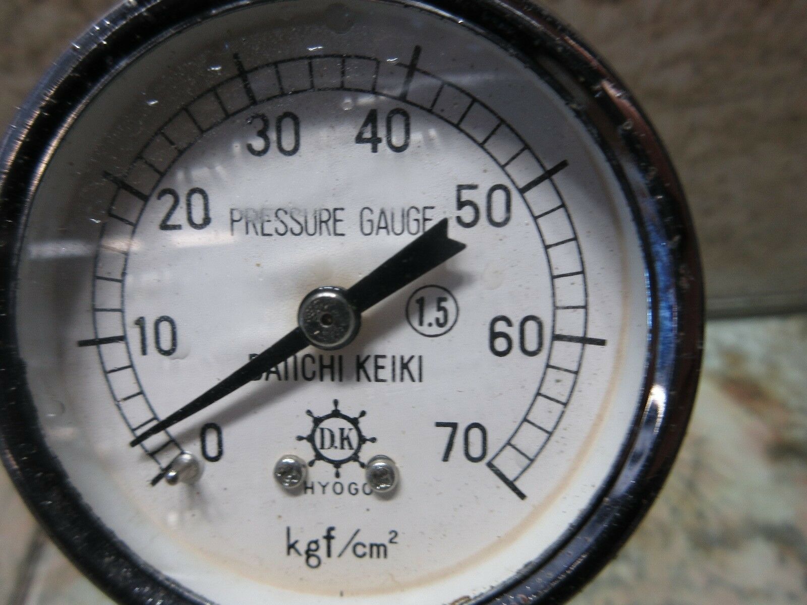 HYOGO DAIICHI KEIKI PSI GAUGE PRESSURE DAEWOO Z290 CNC LATHE DOOSAN hyogo-daiichi-keiki-psi-gauge-pressure-daewoo-z290-cnc-lathe-doosan