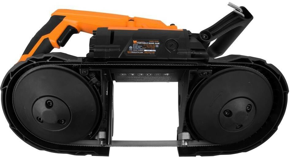 WEN Band Saw Portable 5 in. Cutting Variable Speed 10 Amp No Tool Blade