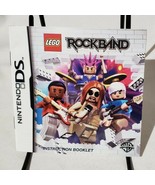 Lego Rockband Nintendo DS Instructions Manual Only - $6.92