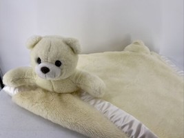 My Banky Cream Bear Security Blanket Baby Lovey Soft Plush - $17.75