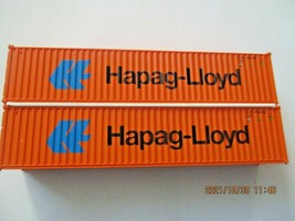 Jacksonville Terminal Company # 405348 HAPAG Lloyd Large Logo 40' Container (N) image 1