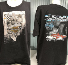 Harley Davidson Surdyke Festus Missouri Motorcycle T-Shirt XL - $17.94
