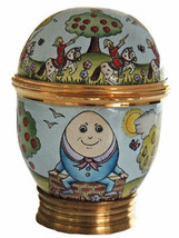 Halcyon Days Humpty Dumpty Egg English Enamels - $89.00