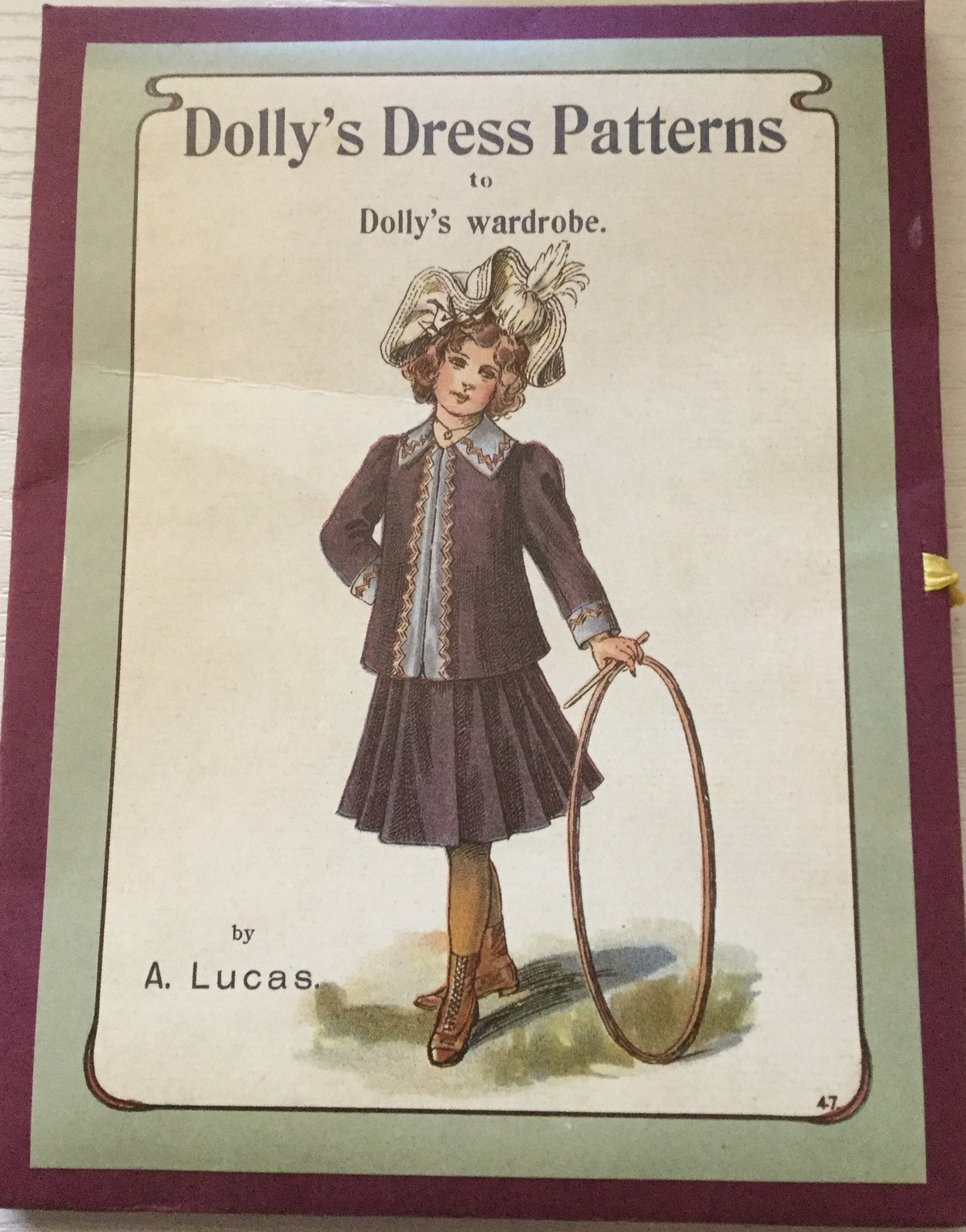 Dolly's Dress Patterns to Dolly's Wardrobe by A. Lucas Uncut Sewing