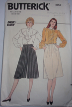 Butterick Misses Skirt & Culottes  Size 6-10 #4554  - $4.99