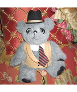 Dapper Gent Jointed Victorian Dressed Grandpa Daddy Bear 100% Charity Li... - $25.00