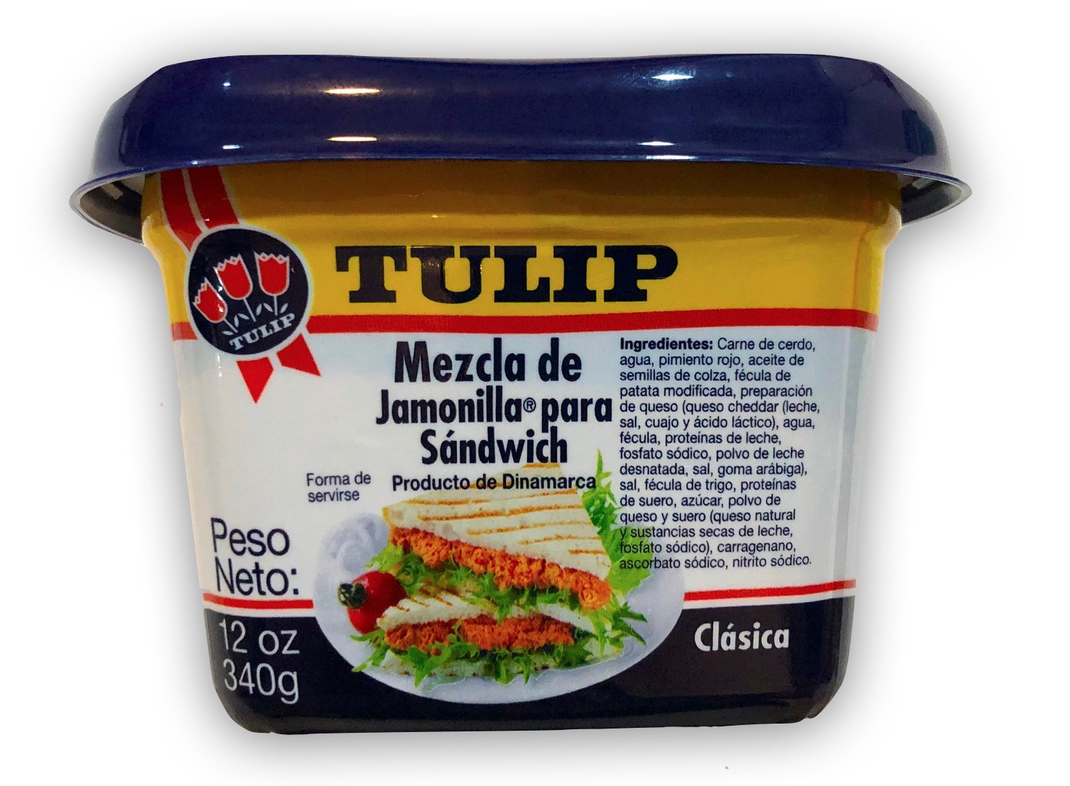 Tulip Mezcla Sandwich Spread with Jamonilla (Pack of 3) Chocolate