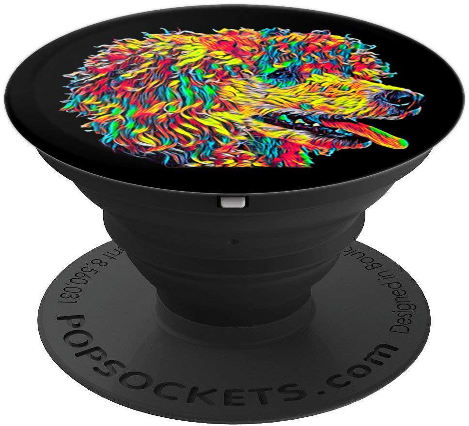 Poodle Dog - PopSockets Grip and Stand for Phones and Tablets - Mounts