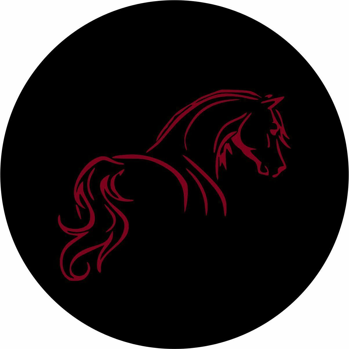 Horse 2 Spare Tire Cover ANY Size, ANY Vehicle, ANY color, Camper, RV, pop up,