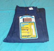 Vintage 60's 70's New With Tags Wrangler Regular Fit Boot Jean 28x36 - $176.40