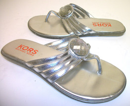 Kors (Michael,Silver,4,Sandals,Shoes) - $21.00