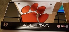 NCAA Clemson Tigers Laser License Plate Tag - Silver - $29.39