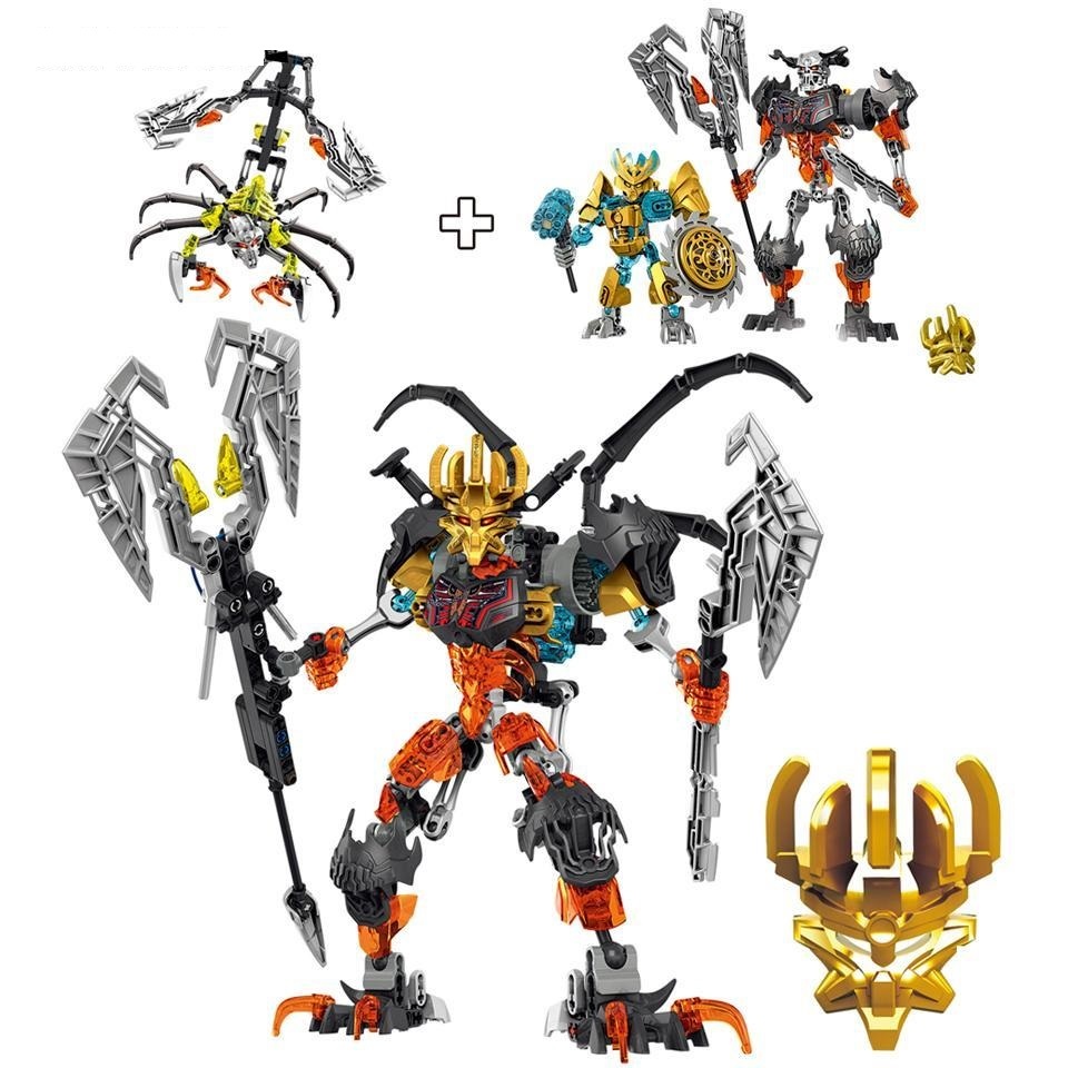 Bionicle Mask Maker Vs Skull Grinder & Skull Scorpio 70795 Figure ...