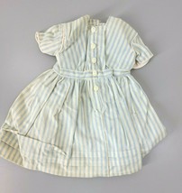 Vintage Pleasant Company American Girl Doll Kirsten Blue White Striped Dress '89 - $44.99