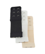 Adjustable Stretchy Bra Band Extension Set: Elastic Extensions in Beige,... - $6.99