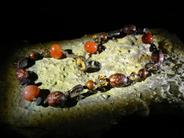 ORISHA OSHUN BEAUTY WEALTH HEALTH African Necklace izida haunted no Djin... - $303.00