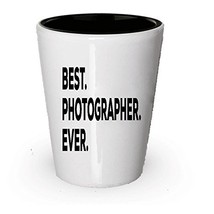 Photographer Shot Glass - Best Photographer Ever - Photograph Gifts - Fo... - $9.75