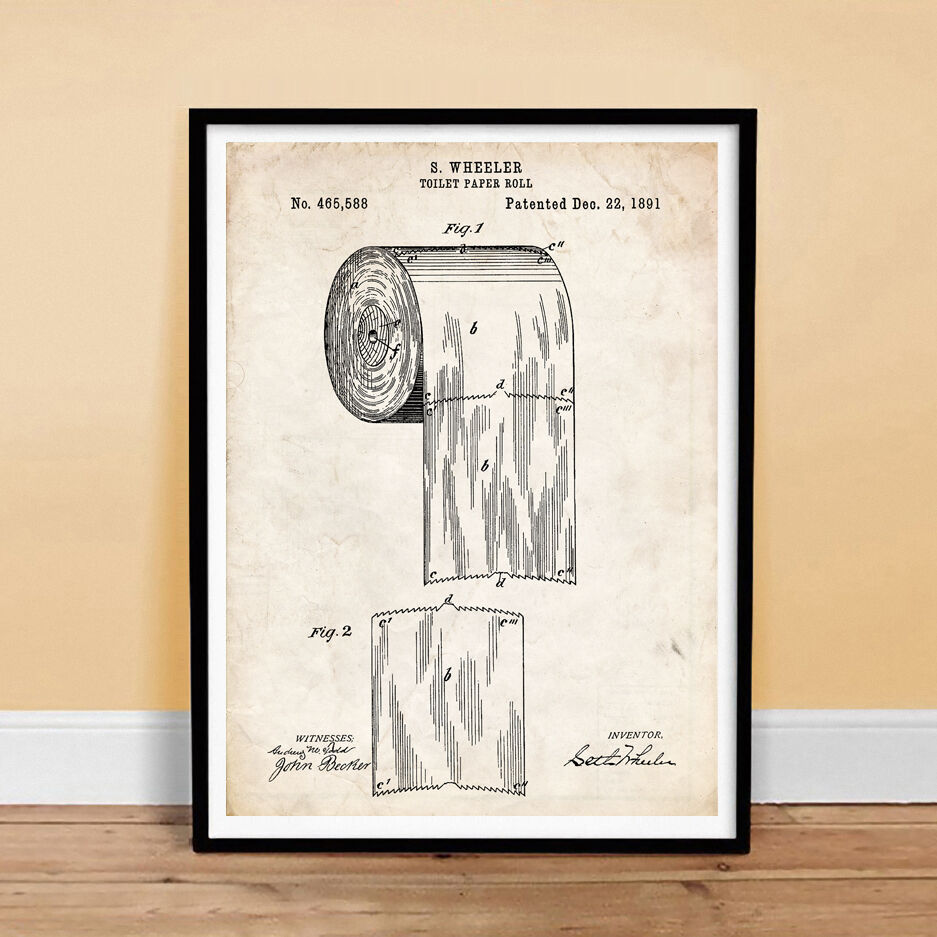 toilet-paper-roll-invention-poster-1891-patent-print-18x24-inventor