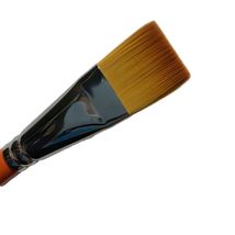 Hwahong Artist Flat Brush Set #7 Korean Watercolor Oil Painting Makeup Brush image 3