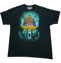 Dr. Who Gray Licensed 2014 Dr. Who and the Daleks Police Box XL T-Shirt - $17.10