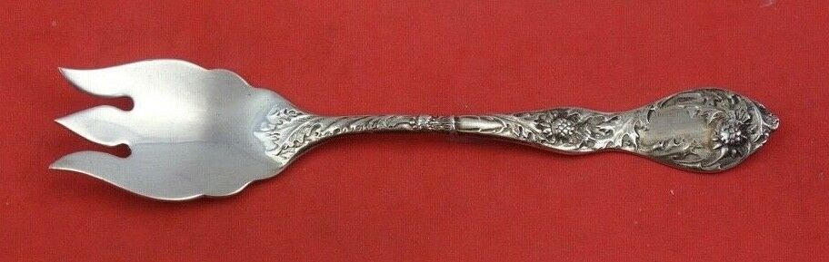 Primary image for Thistle by Blackinton Sterling Silver Ice Cream Fork Original 5 1/4" 