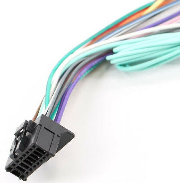 Xtenzi Power Cord Wire Harness Plug For Pioneer AVH-X1500DVD P1400DVD CDP1435