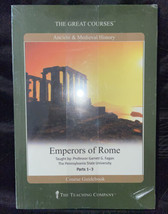 Emperors of Rome Parts 1-3 course guidebook 6 dvds The Great Courses sealed - $21.77