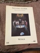 Paul McCartney Wings Sheet Music Getting Closer 1979 - $9.90