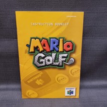 Mario Golf Nintendo 64 N64 Instruction Manual Booklet Only  No Game - $15.84