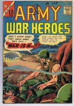 Army War Heroes #12 ORIGINAL Vintage 1966 Charlton Comics image 1