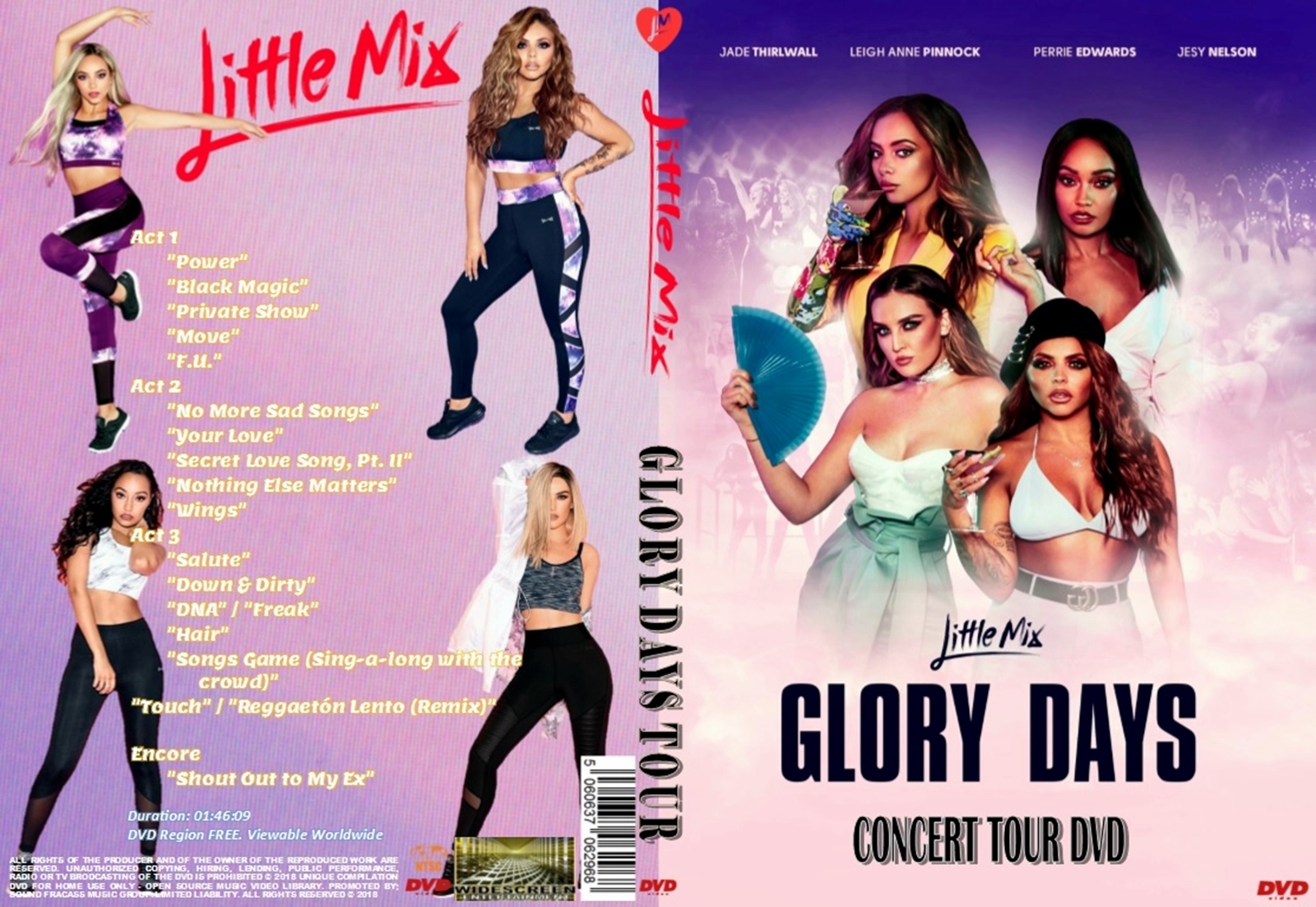 Little Mix Glory Days Tour Dvd Dvd Hd Dvd And Blu Ray