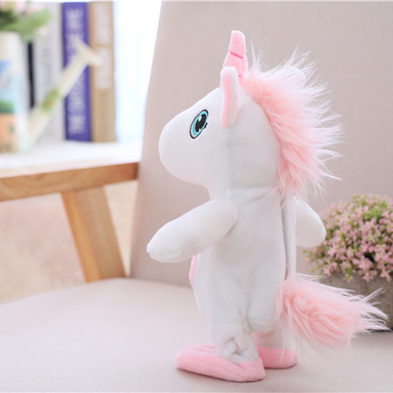 talking unicorn toy