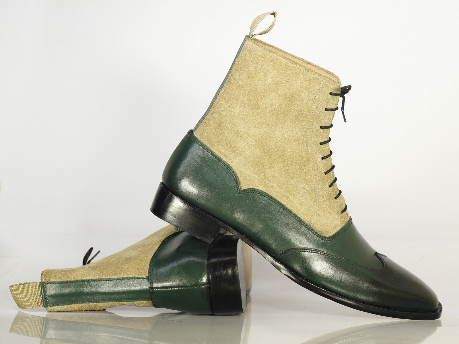 designer suede boots mens