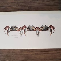 Jack Thames signed print, "Sand Crabs", Charleston artist beach coastal decor