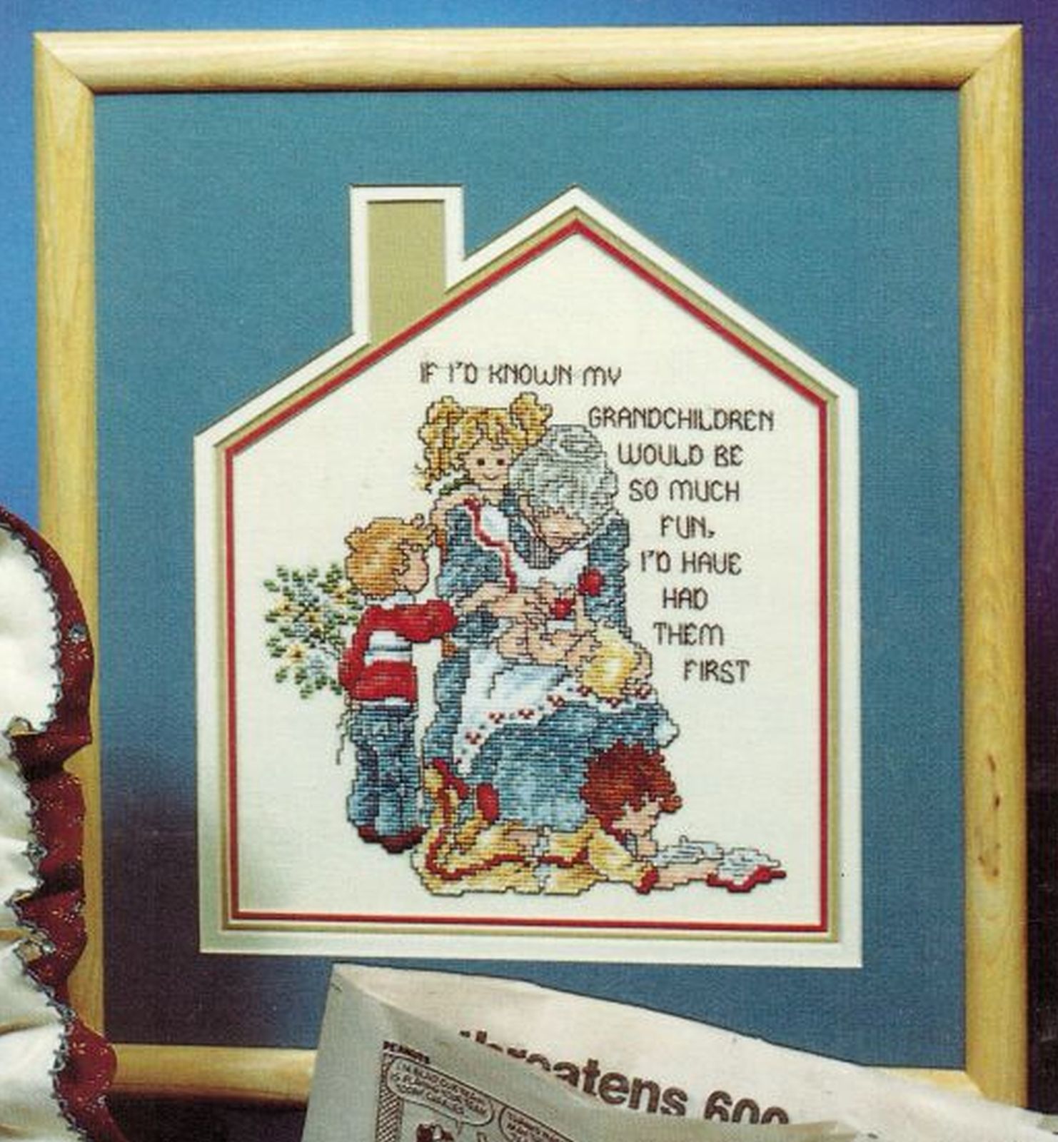 11 Humorous Tickle Your Funny Bone Sayings Grandchildren Cross Stitch