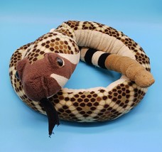 Wild Republic Diamondback Rattle Snake Rattlesnake Plush Animal 54” - $12.82