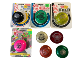 Vintage NOS Sealed Duncan 8 Yoyo Lot Gold Award Butterfly Neo Midnight Special image 1