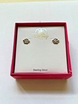 Disney Parks Princess Earrings Sterling Silver with Rhinestones Stud New 2022 - $39.59
