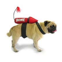 Dog Costume - ACME ROCKET COSTUMES for DOGS Dress Your Dog Like Wile E. ... - $23.56+
