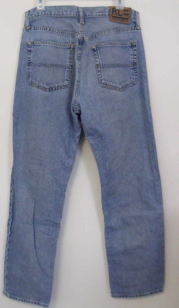 Mens R L Polo Jeans Co Denim Blue Jeans Size Waist 31 Inseam 32 - Men's ...