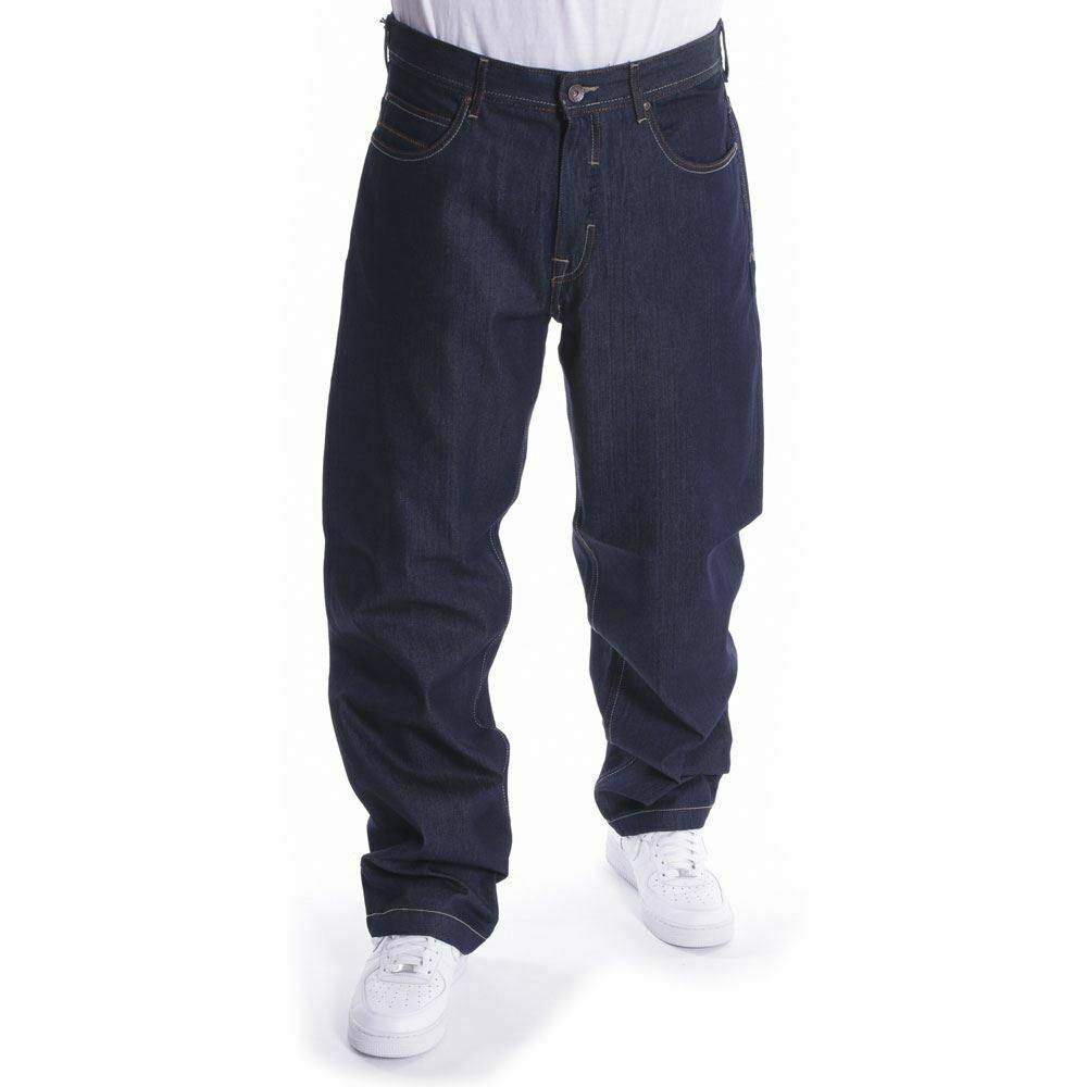 Pelle Pelle Baxter Baggy Denim Jeans Raw Indigo - Jeans