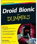 Droid Bionic For Dummies Gookin, Dan - $2.74