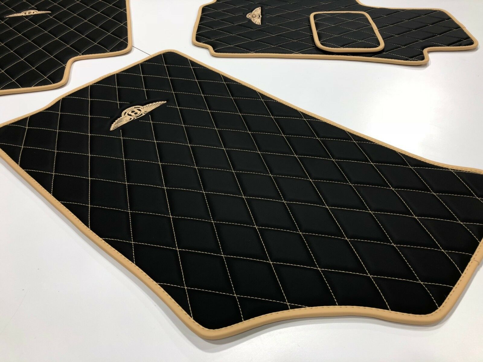 Bentley Continental Flying Spur, GT, GTC 20062018 Black/Saffron Floor