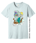 Amplenote &quot;Productive Octopus&quot; T-shirt, Ice Blue - $18.00