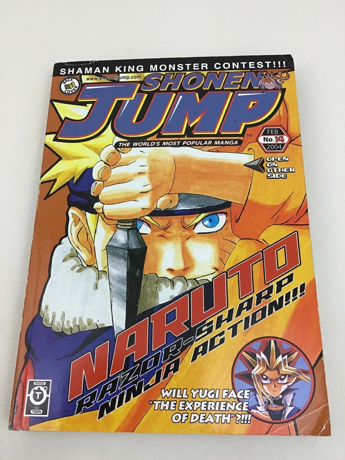 Shonen Jump Yu Gi Oh Manga Magazine Anime Comic Book Volume 2 Issue 2 ...