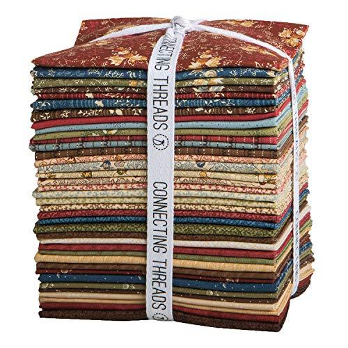Connecting Threads Collection Precut Quilting Fabric Bundle Clementine
