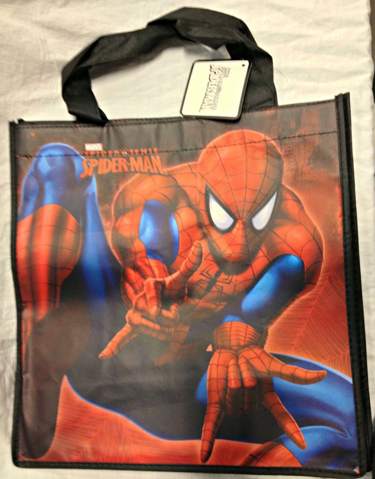 Large Black & Red Marvel Spider- Man Shopping/Gift Bag - $4.99